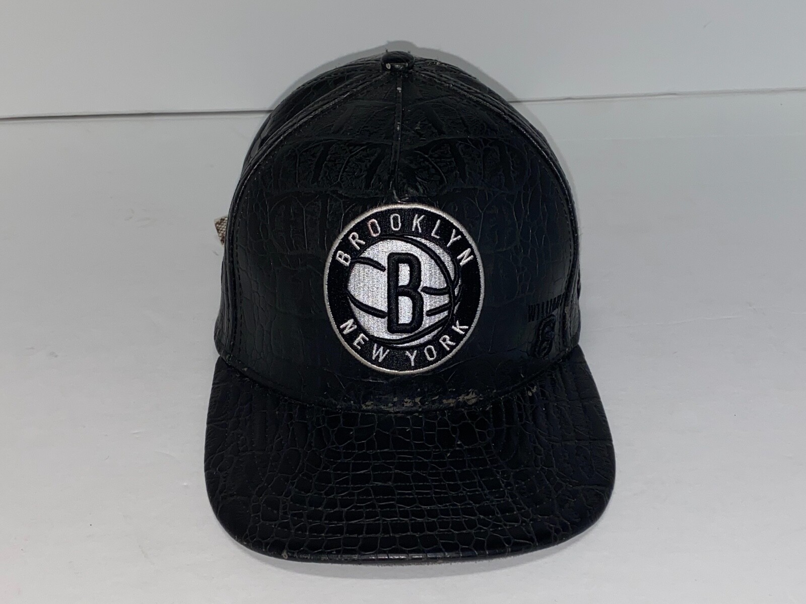 Brooklyn Nets Leather Python New Era Strapback Ha… - image 2