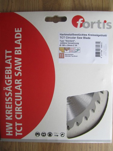 Circulaire Allemagne HM – Jjw Hanna 190 X 2,6 X 20 Torx Z = 32 WZ Pour