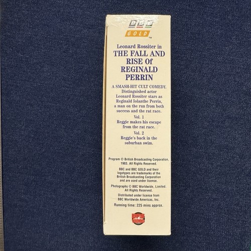 The Fall And Rise Of Reginald Perrin BBC Gold VHS Set 2 Tapes Leonard Rossiter - Picture 5 of 6