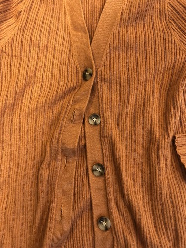 Madewell Women's Orange Pointelle 