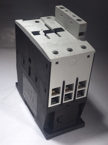 CONTACTOR EATON KLOCKNER MOELLER XTCE050D00B DILM50 220/240V 50A - 43 DISPONIBLES - Imagen 7 de 9