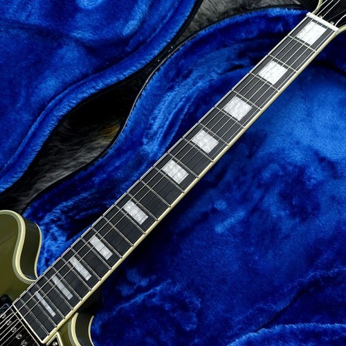 Epiphone Shinichi Ubukata ES-355 Custom Bigsby ver.02 Olive Drab with hard case - Picture 3 of 8