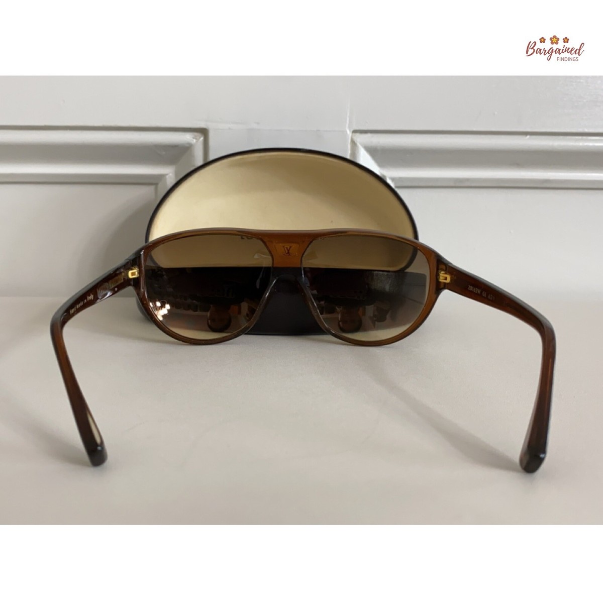 Authentic LOUIS VUITTON Brown Glitter Acetate Illusion Authentic LOUIS VUITTON Brown Glitter Acetate Illusion