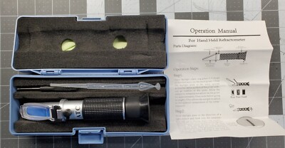 Brix Portable refractometer very nice condition.
