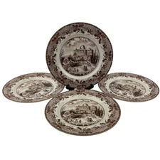 Johnson Bros Historical America II Dinner Plates (4) Capital Building England B