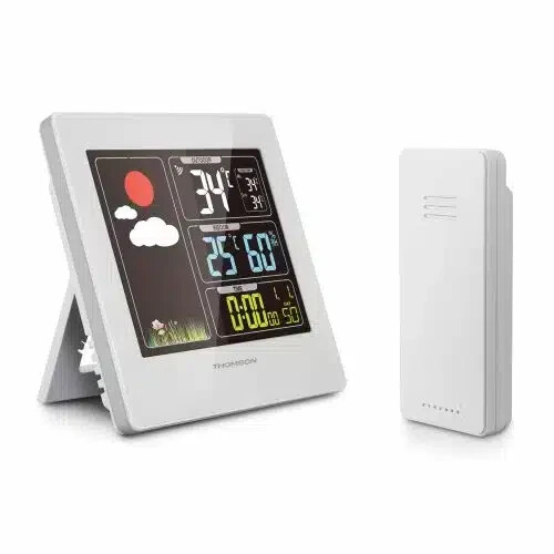Stazione Meteo Sensore Esterno Wireless Data Temperatura umidità Тhоmѕоn avidsen