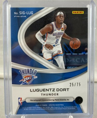nba カードluguentz dort spectra auto 2019-20 Panini NBA Hoops - Rookie Ink #RI-LZD - Luguentz