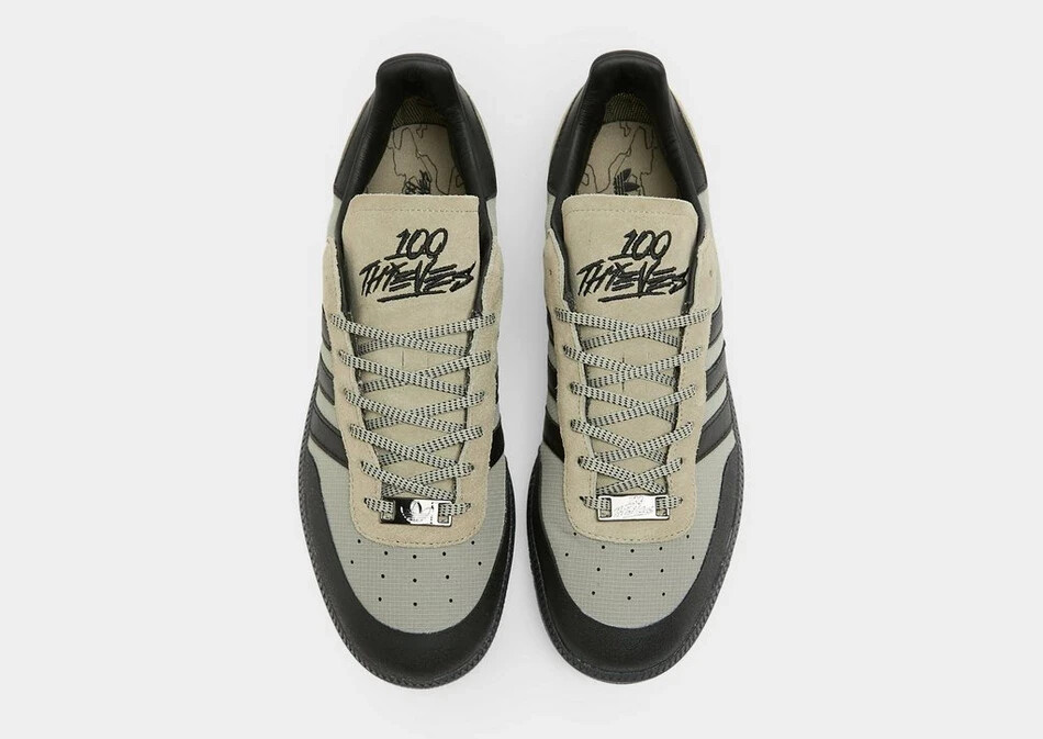 Adidas Originals x 100 Thieves Palos Hills Silver Pebble