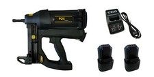 CELO Akku Gasnagler FOX 20 Koffer Magazin f. 20 Nägel 2x Akku Betonnagler Nagler