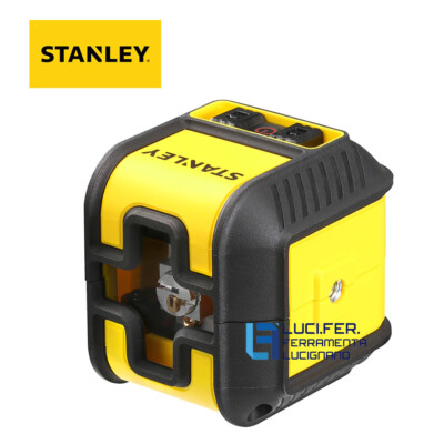 STANLEY CUBIX SELBSTNIVELLIERENDE LASERWAAGE ROTER KREUZSTRAHL 90° MAX 12 MT.
