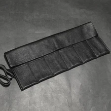 6 Slots Luxury Watch Roll case Genuine Leather Watches storage Pouch Travel Box*