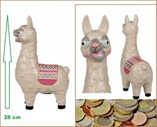 Llama Horst Piggy Bank Alpaca Ceramic Decoration Approx. 28X15X7Cm XXL