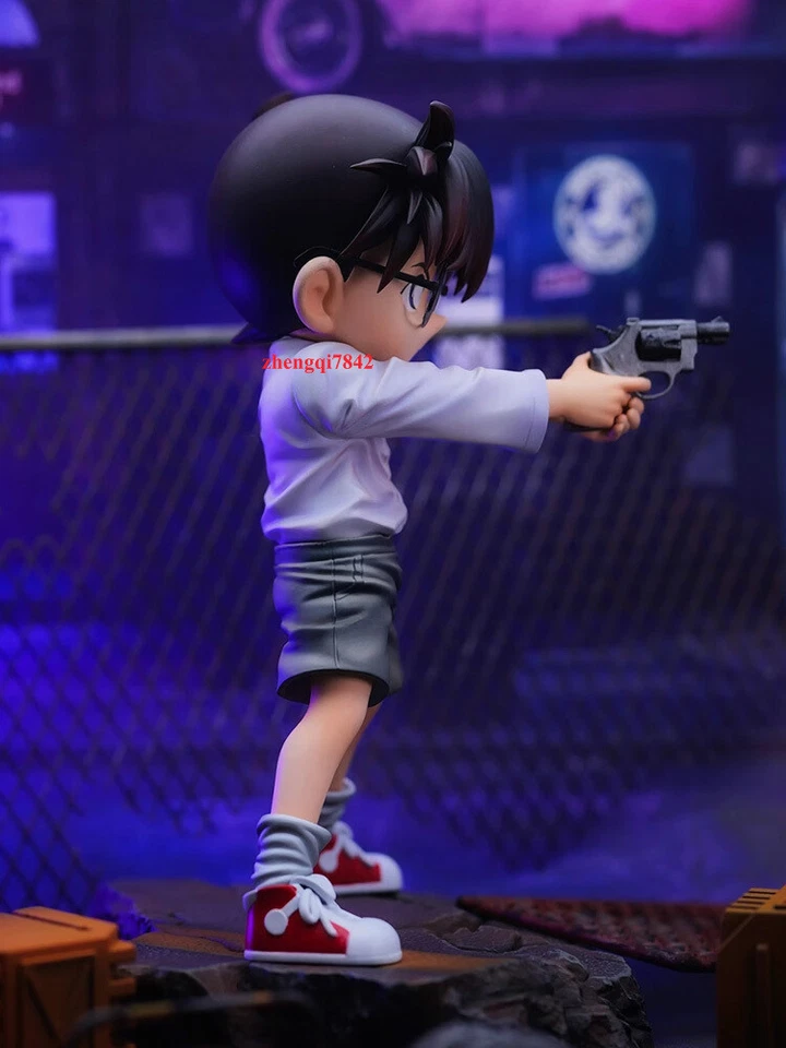 Detective Conan Haibara Ai Resin Statue In Stock 1/6 Scale H18cm Gift Collection Foto 3 de 4