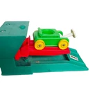 Fisher Price Little People Vintage Parking Garage Vehicle Lift Ramp Car