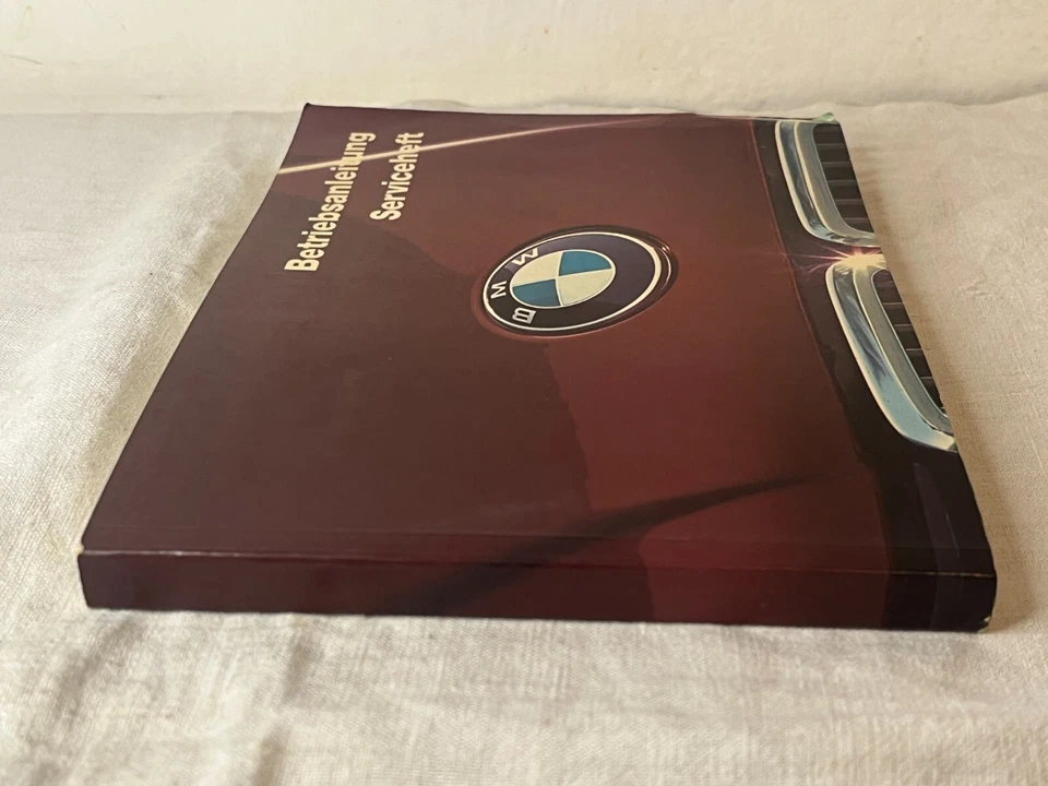 LIBRETTO USO E MANUTENZIONE BMW SERIE 3 DEL 1984 AUTO EPOCA TEDESCO - Immagine 2 di 4