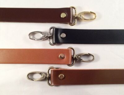 1'' Cowhide Leather Cross Body or Shoulder Purse Bag Replacement Strap 8 lengths