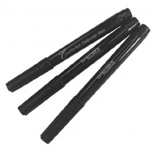 3 Counterfeit Money Detector Pen Fake Dollar Bill Currency Checker Tester USA SH - Image 2 of 2