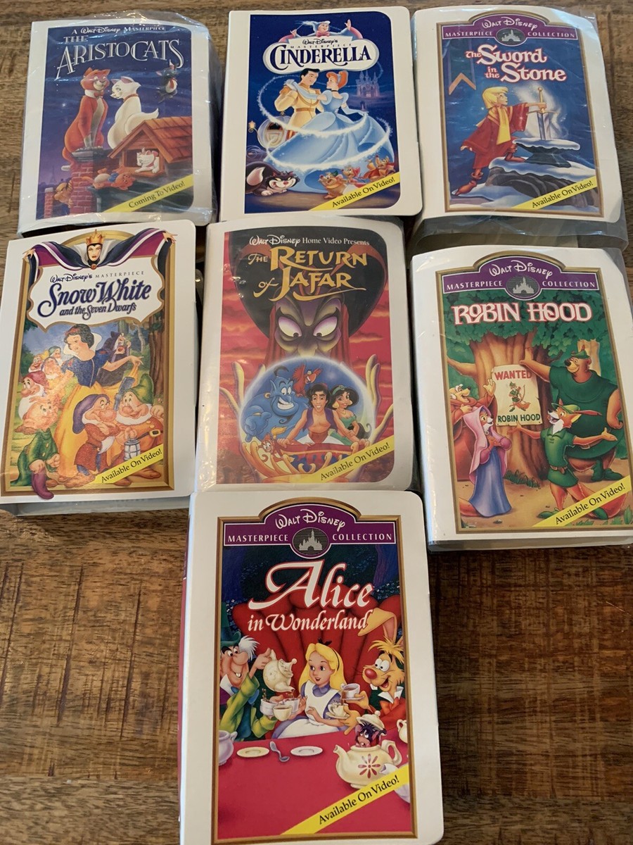1995 McDonalds Walt Disney Masterpiece Collection Happy Meal VHS