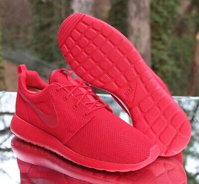 Nike Roshe Run Men's Size 14 Triple Red Custom 511881-666 | eBay