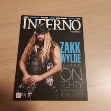 Zakk Wylde 2010 Magazine ACCEPT Iron Maiden Gloria Morti Ozzy Osbourne Slash