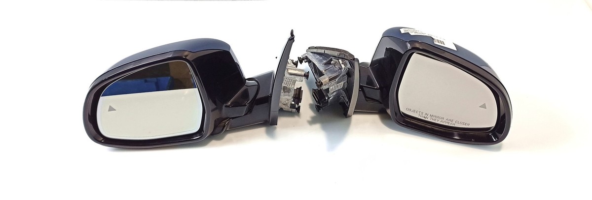 BMW OEM Heated outside mirror memory bus left ShadowLine 8491677 