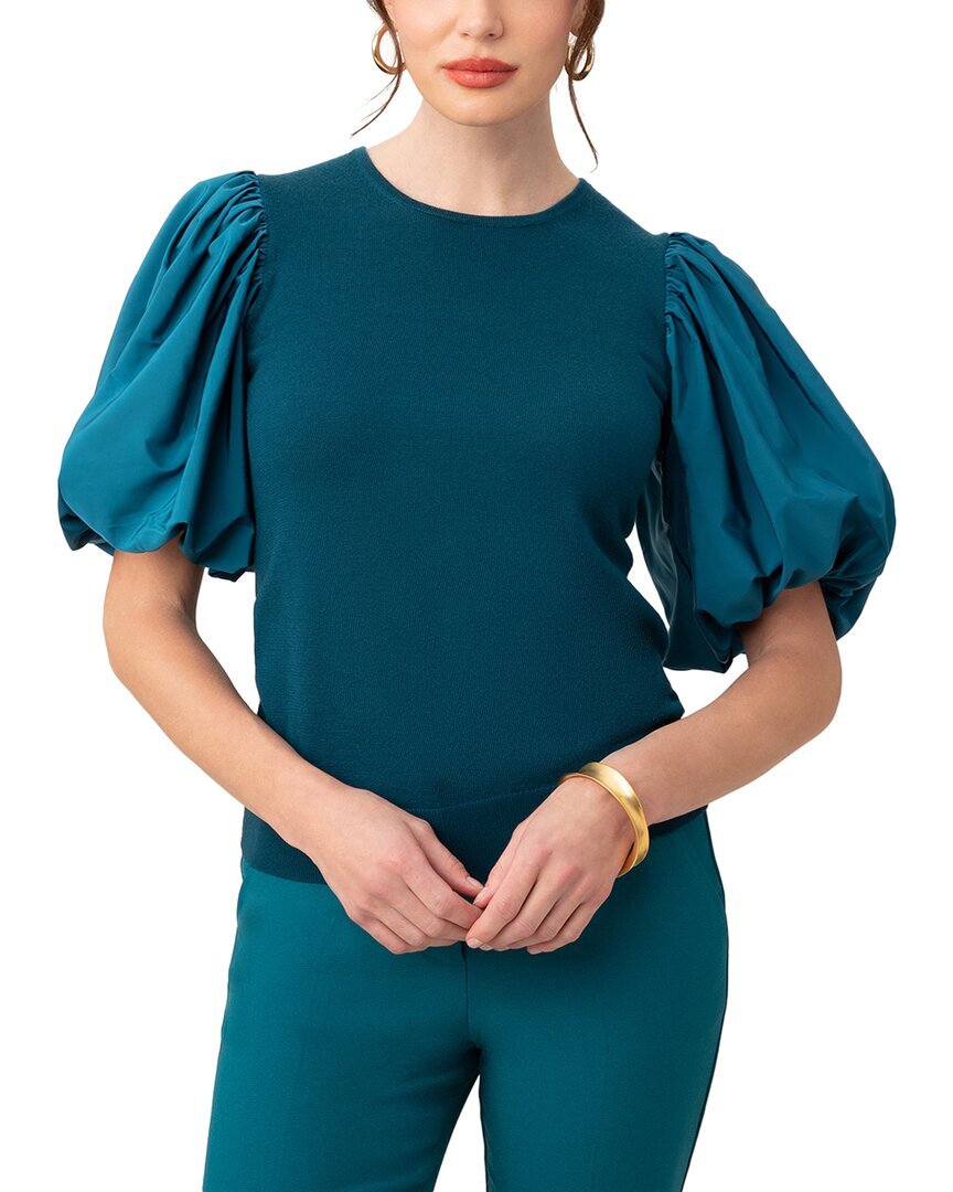 Женский шерстяной пуловер Trina Turk Rhea