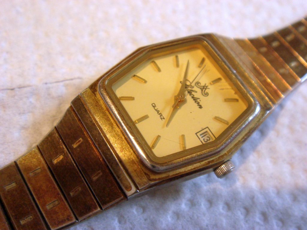 Watch Alte Anker Damenuhr Gold MEISTER ANKER Damenuhr