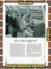 Metal Sign - 1953 Milwaukee Road Super Dome Cars 3 - 10x14 inches