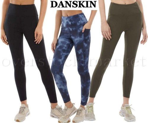 NEW DANSKIN WOMEN HIGH WAIST SUPER SOFT 