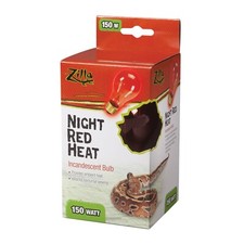 Zilla Incandescent Spot Bulbs Night Red, 1ea/150 W