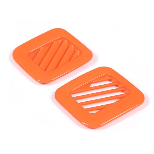 2PCS Orange Inner Dashboard Air Outlet Trim Frame For Ford Maverick 2022-2023 US - Picture 6 of 13