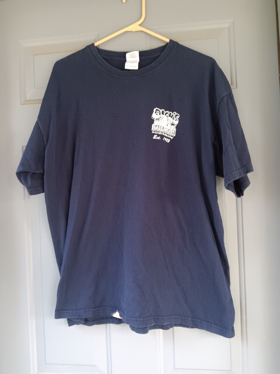 Men's Dick's Last Resort Dick Sez Size Does Matter T-Shirt Size XL