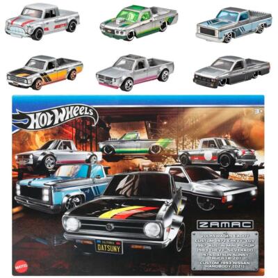 ２３　　150160セット 1:64 Hot Wheels 2024 ZAMAC Pickup Truck Set 6 pcs. VW, Chevy
