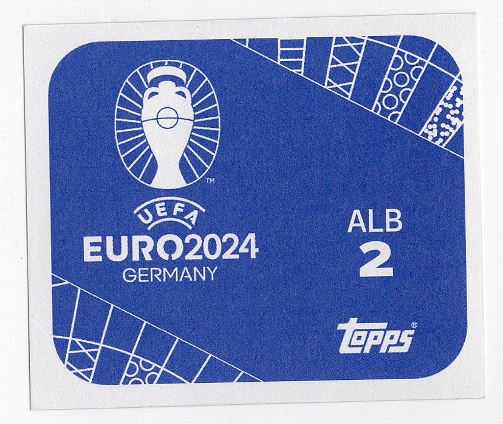 Topps EURO 2024 Purple Parallel Sticker AUT 2 David Alaba (Austria