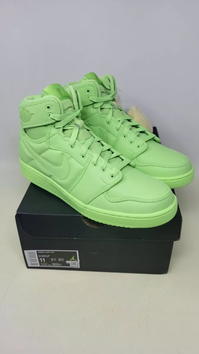 Jordan retro 1 lime green discount