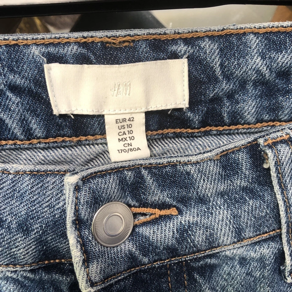 H M Diamanté Jeans 14 - Image 3 of 4