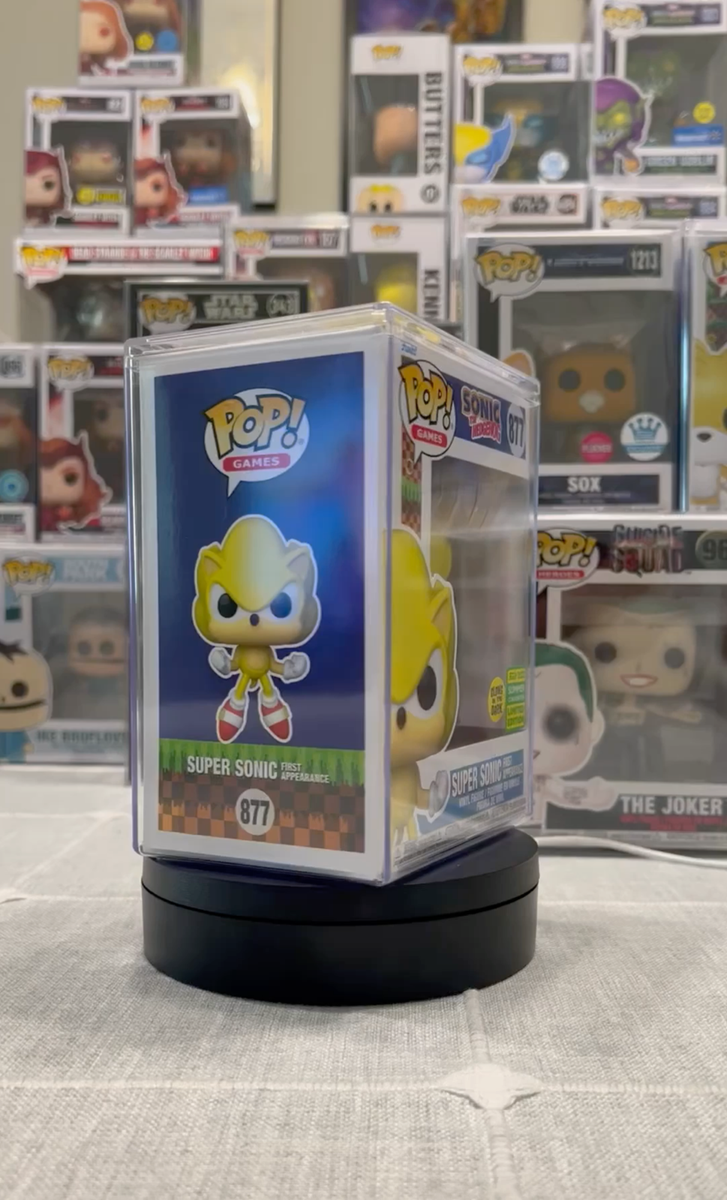 FUNKO POP スーパーソニック 蓄光版 Funko夏コンベンション限定 Funko Pop! Super Sonic First Appearance #877 Glow In Dark