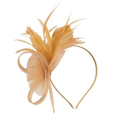 Large Wedding Fascinator Headband Aliceband Ladies Day Races Royal Ascot