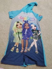 Rainbow High Romper Pj's Girls Size 6/6x