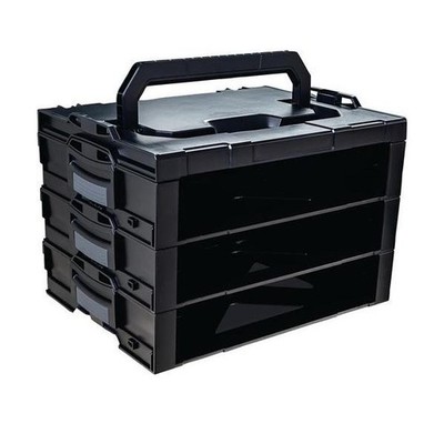 Bs Systems Sortimentskastentresor i-BOXX  Rack 3er Block B442xT304xH342mm ABS