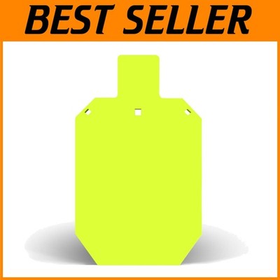 AR500 Steel Silhouette Target - Neon Color, 3/8'' Thick