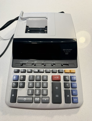 Sharp EL-2630PIII Desktop Printing Calculator 