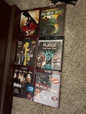 HD DVD Lot of 6: Full Metal Jacket-The Departed-Black Rain-The 300-The Purge