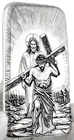 10 ozt 999 Fine Silver Art Bar- YOU WILL NEVER WALK ALONE - ADAMO TECHNE