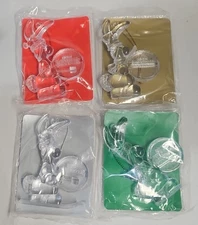 Vintage 1992 Energizer Bunny Drum Christmas Ornaments Limited Edition Lot of 4