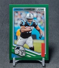 Jonathan Stewart Green Border 2025 Panini Score Football #79 Carolina Panthers