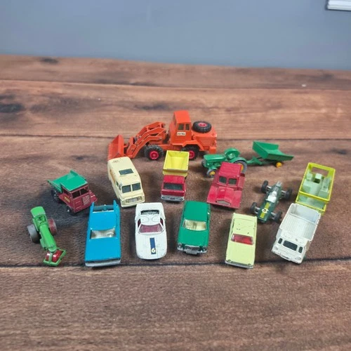 Matchbox Lesney Diecast Toy Car Lot Mixed Boys OS Multi Good Vintage England
