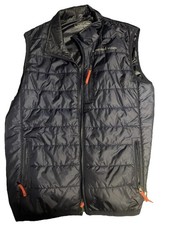 Vineyard Vines Boys Navy Puffer Vest 100 Polyester Size L 16 Full Zip