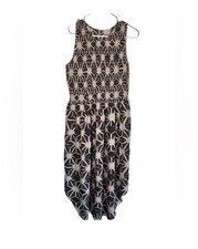 Ulla Johnson 100% Silk Starburst PatternMIDI Dres Size 8