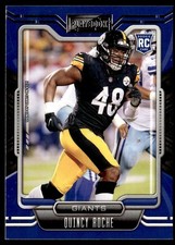 2021 Panini Playbook Quincy Roche Rookie New York Giants #195